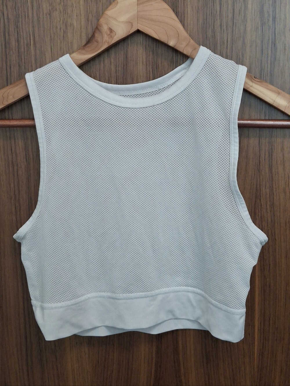 NIKE Mesh Crop Tank Top SZ S